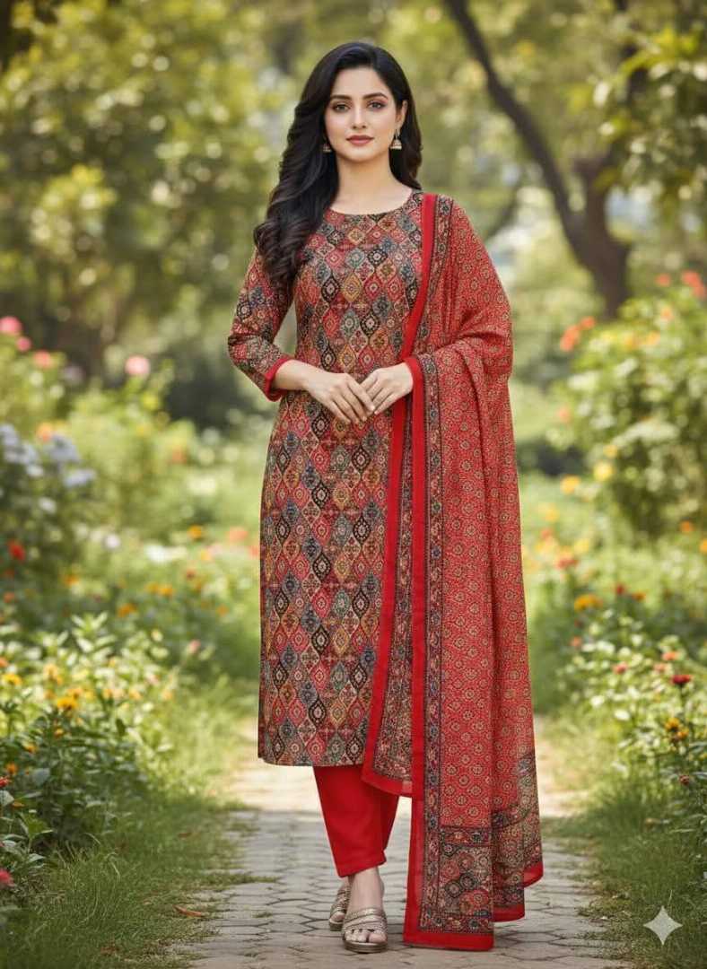 ১০০%,সুতি,জয়পুরি,থ্রি,পিস,,